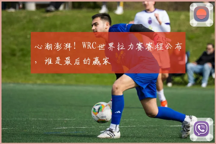 心潮澎湃！WRC世界拉力赛赛程公布，谁是最后的赢家